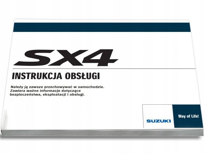 Suzuki SX4 2012-2014 Lift Radio Instrukcja Obsługi Polski