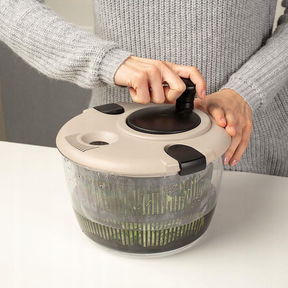 WIRÓWKA DO SAŁATY ZIÓŁ OBROTOWA SUSZARKA OSUSZACZ Linia Misty