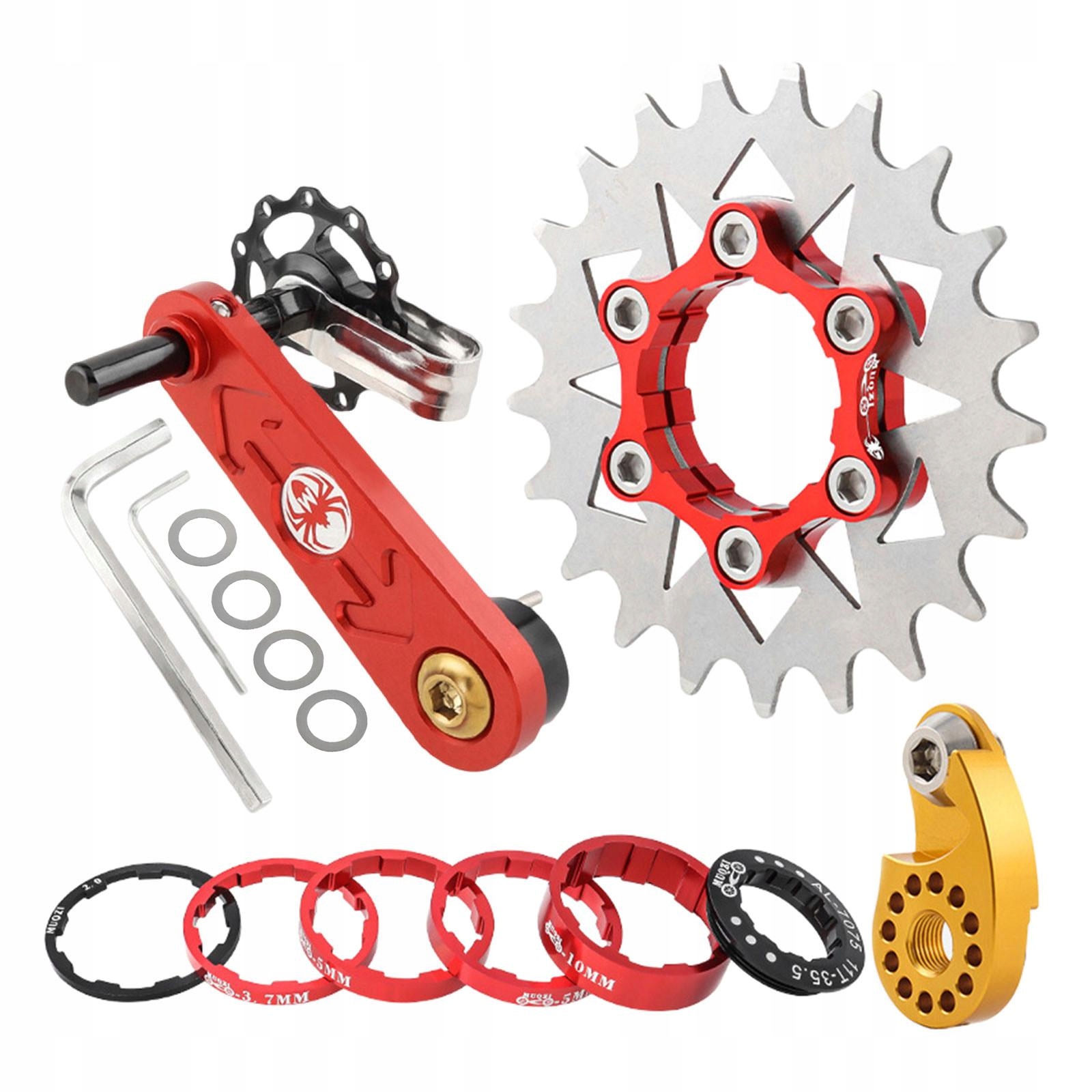 Rower górski Single Speed czerwony 21T