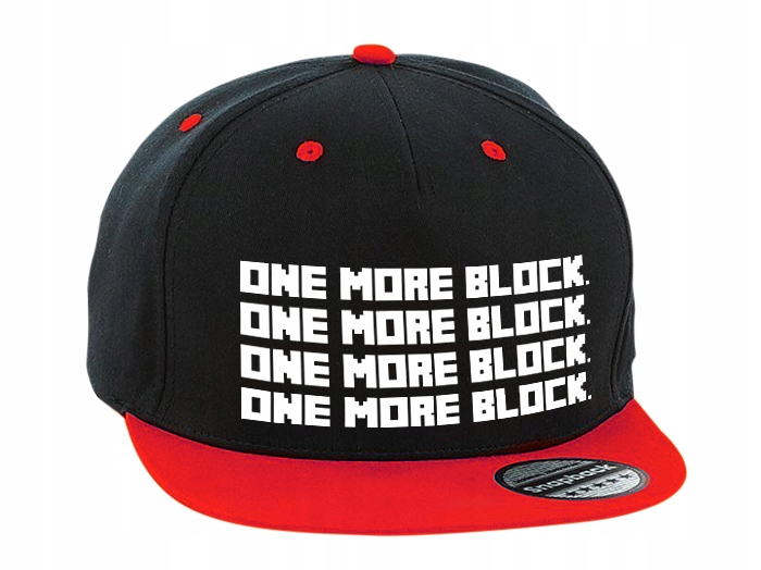 

Minecraft Czapka Snapback Regulowana Dużo Wzorów