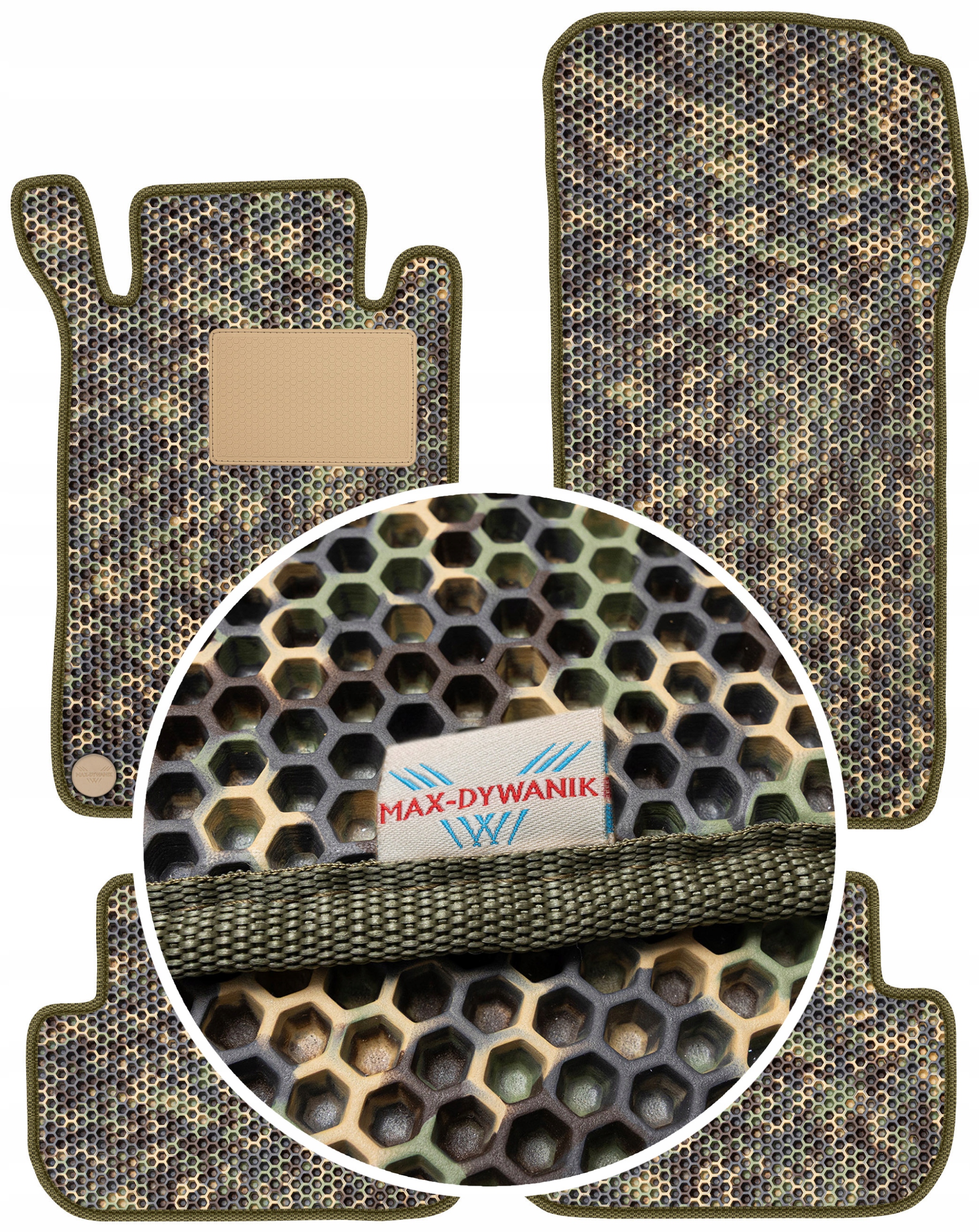 Mercedes Clk W209 Cp 2002-2009 Gumové rohože do auta Eva Moro