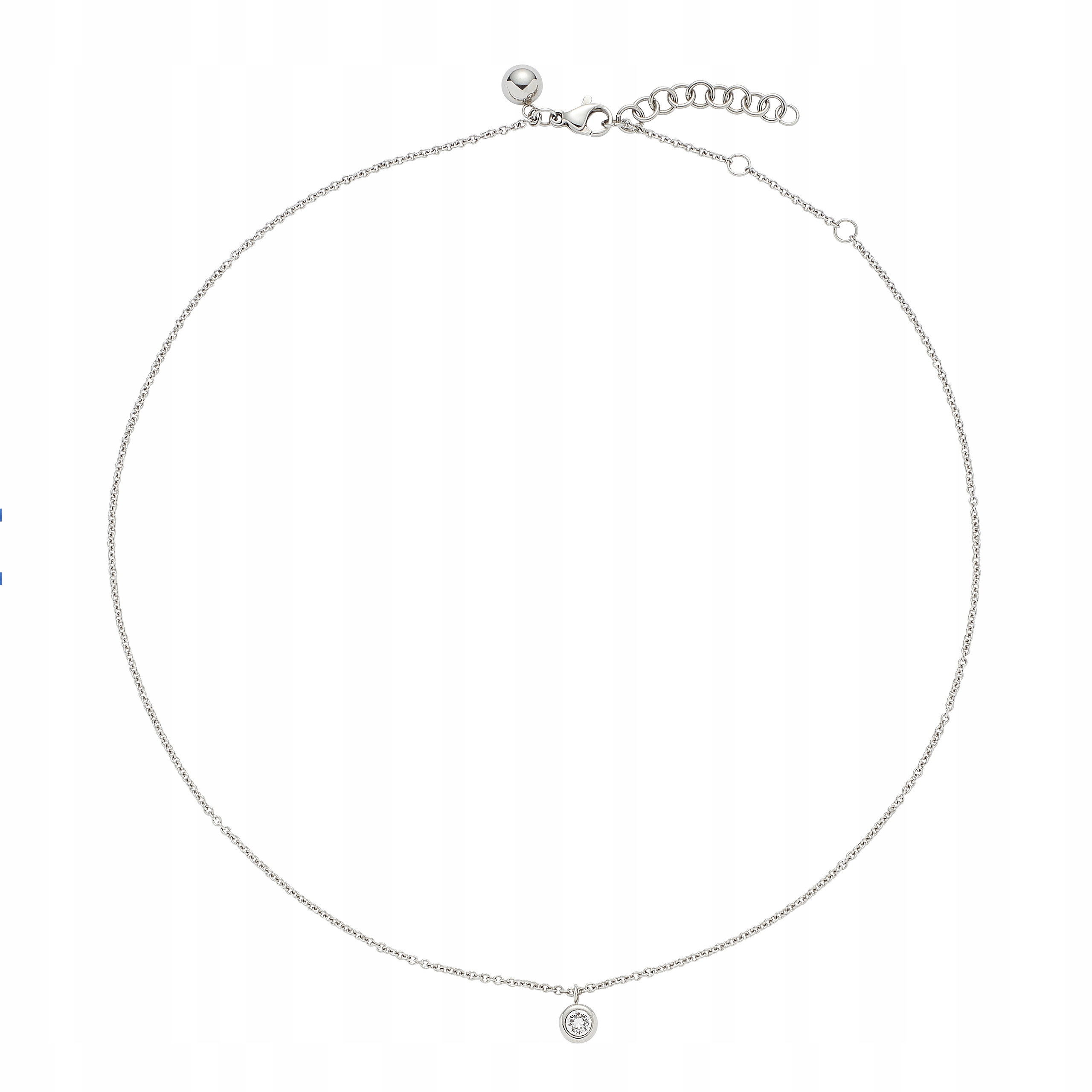 Magnetický náhrdelník Celebrity Řetízek Křišťál Swarovski z oceli