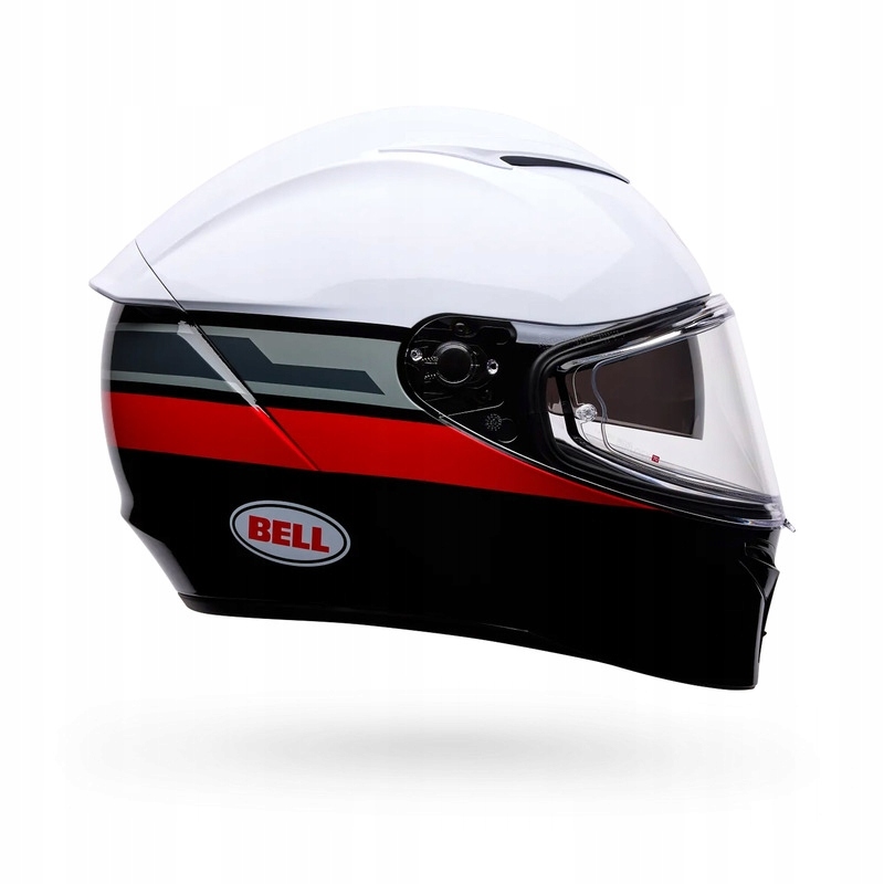 Motocyklová Prilba Bell Lithium Motion White Red (L)