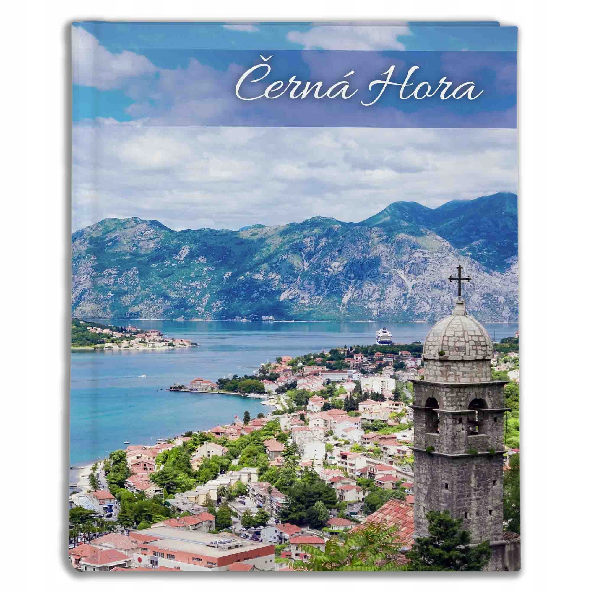 Tradiční album na fotografie se 100 černými listy 19,5x26 Černá Hora 592(cz)