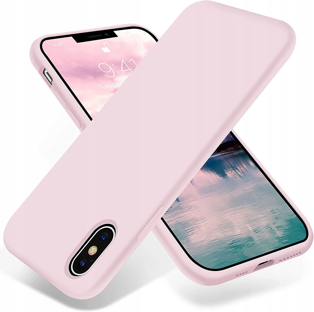 

Etui Matowe Slim do Iphone X Xs Case Szkło