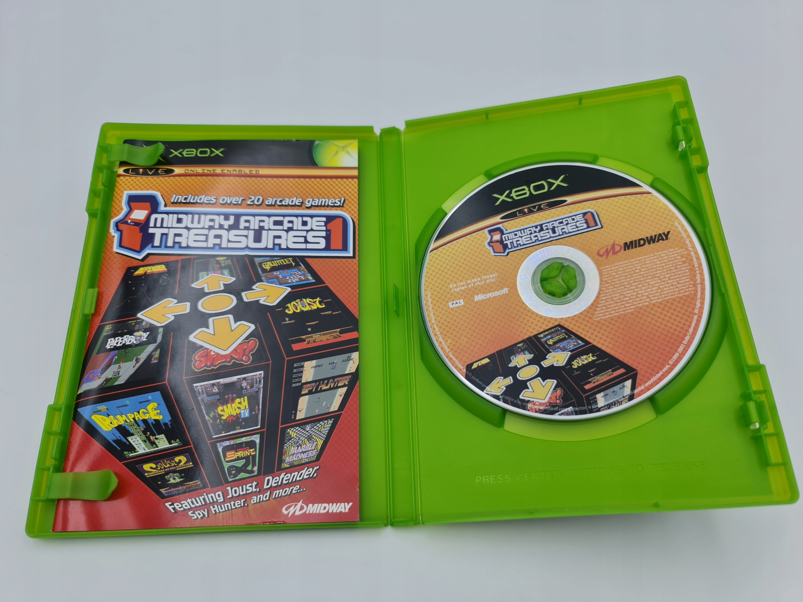XBOX MIDWAY ARCADE TREASURES 1 Tematyka gry akcji