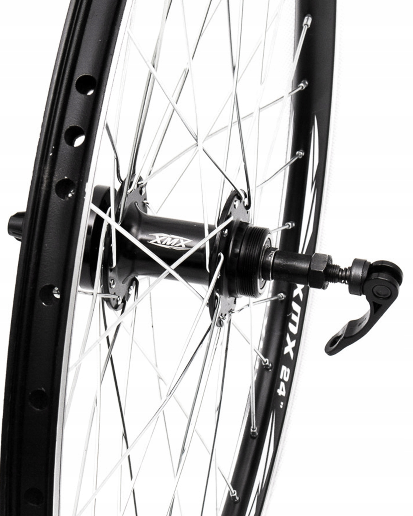 KOŁO ROWEROWE TYLNE WOLNOBIEG HAMULEC TARCZOWY OBRĘCZ STOŻEK 24" Marka Rojax