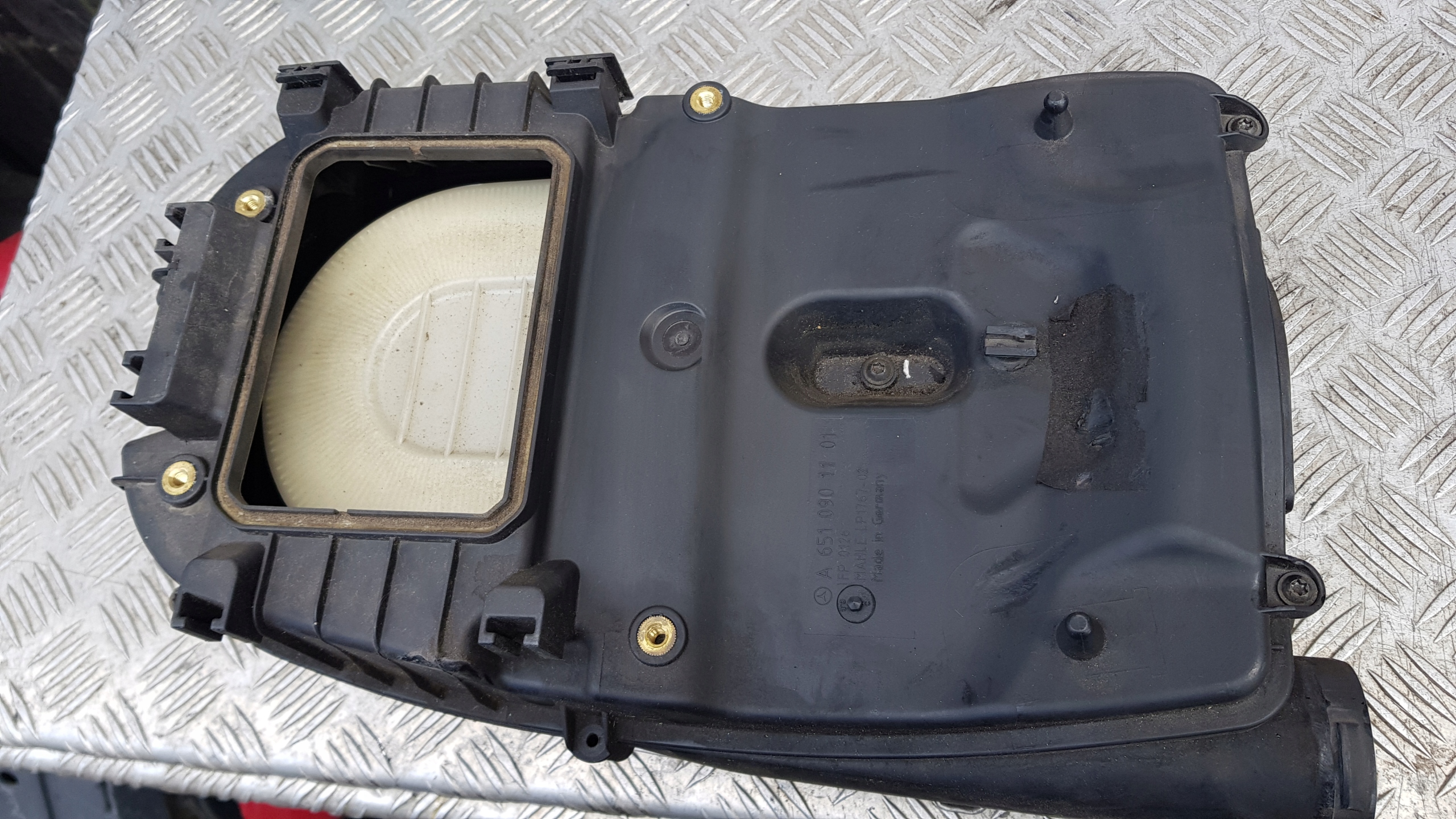 MERCEDES W204 W212 2.2 CDI Gehäuse filter luft A6510901101