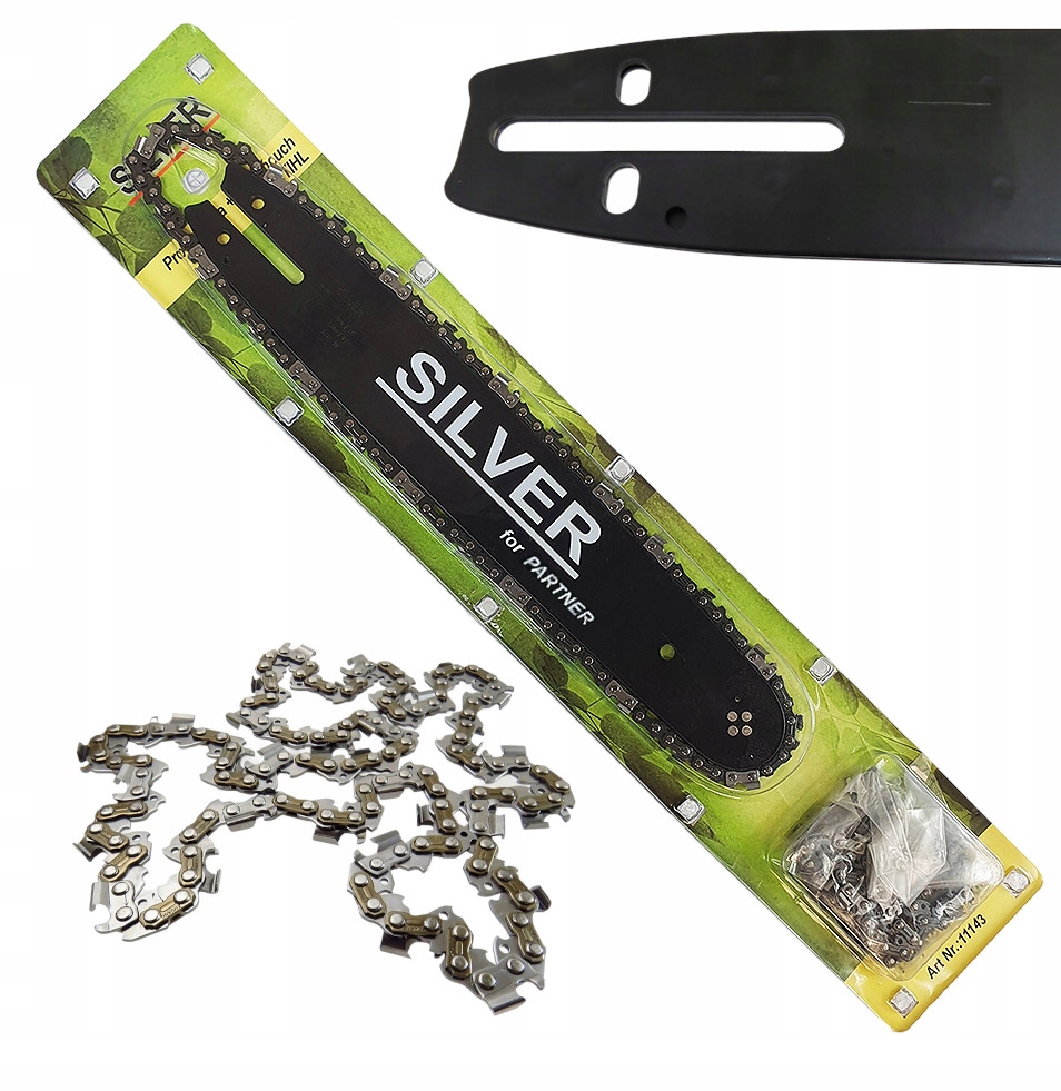 PROWADNICA DO PIŁY PIŁA PILARKI PARTNER 52og 35cm + 2 ŁAŃCUCHY