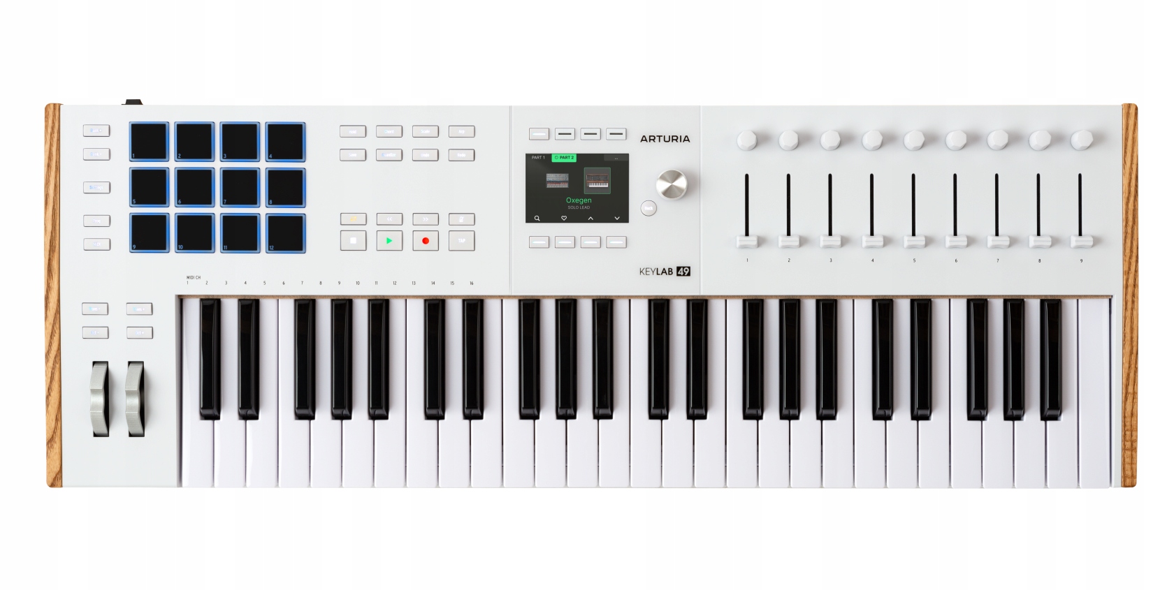 Arturia KeyLab 49 mk3 ovládací klávesnice Usb ovladač Software