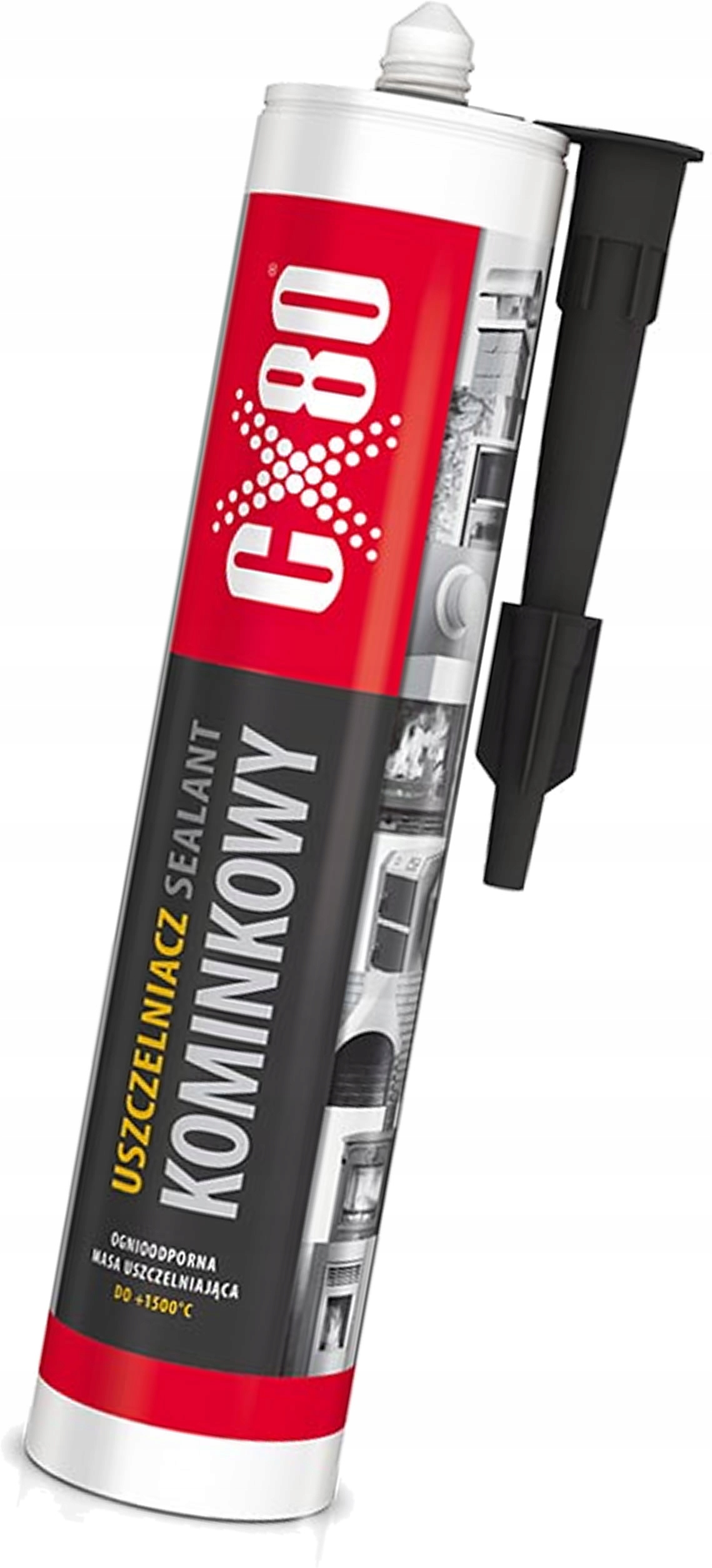 

CX80 Silikon wysokotemperaturowy 1500C 300ml