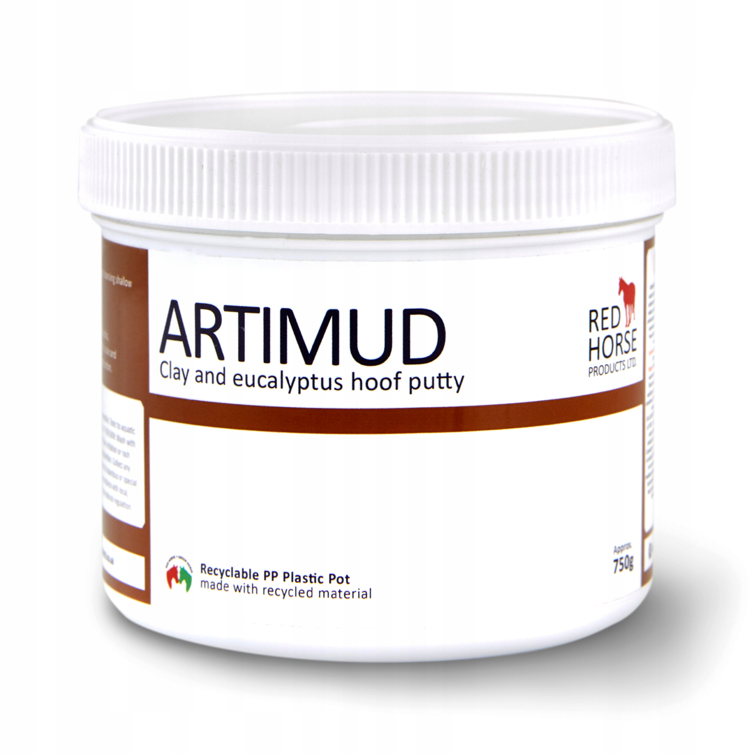 Red Horse Artimud – antybakteryjna glinka do kopyt dla koni horse 750 g