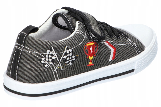 AMERICAN CLUB TEN112 TENISÓWKI TRAMPKI DZIECIĘCE WKŁADKA SKÓRZANA RZEP B 33 Płeć chłopcy