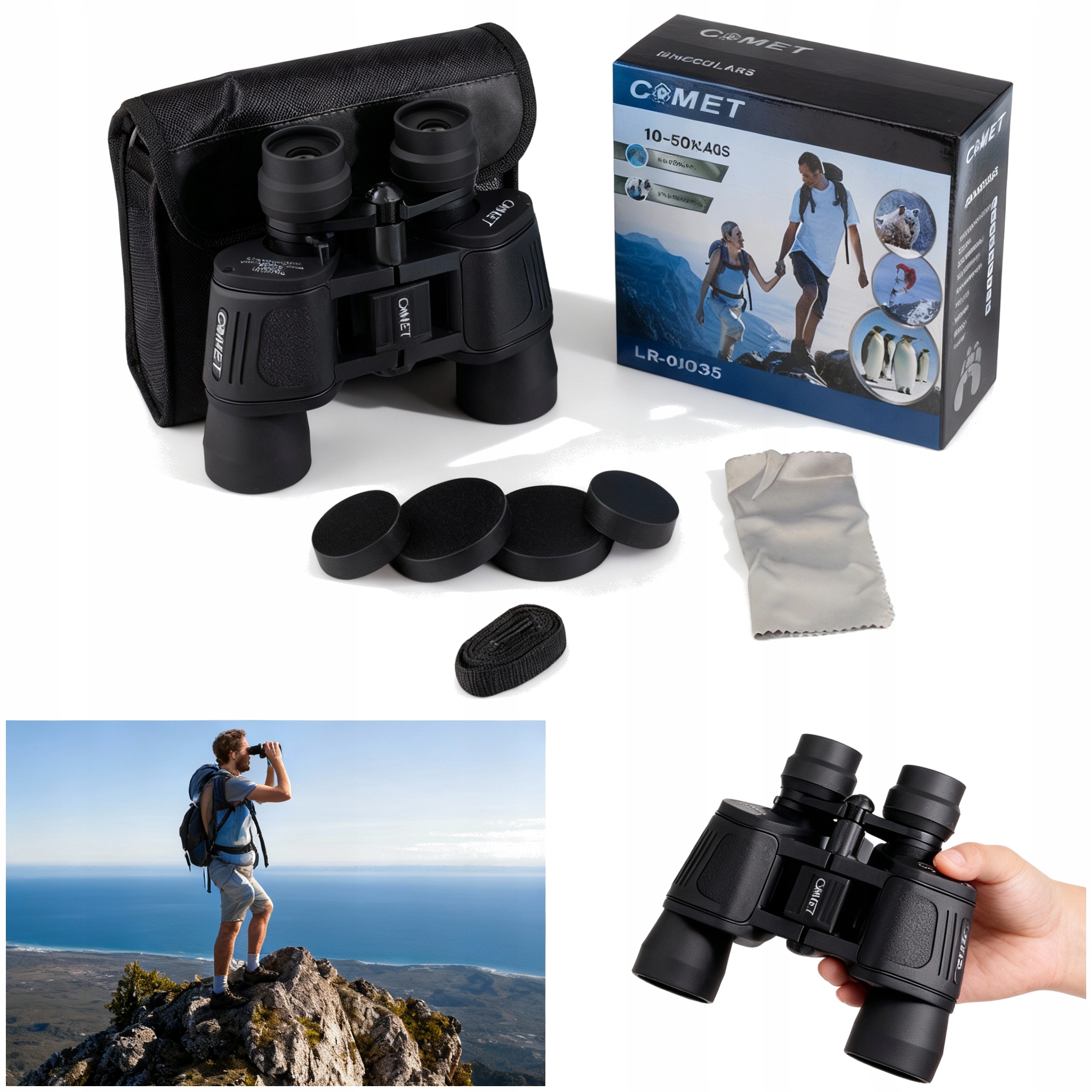 Lornetka Comet 10-50X40 LR037 LR-037