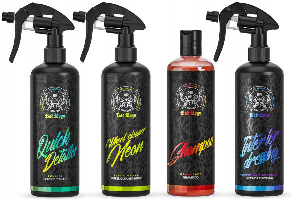 Rr Customs Rrc Bad Boys Zestaw Kosmetyków Do Auta Detailing