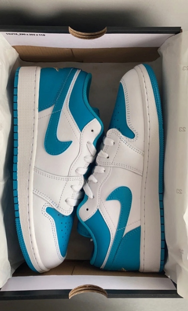 Boty Jordan 1 low celestial aquatone 39 553560-174