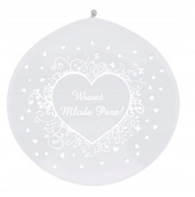 

Balon Strzelający z Płatki Róż Wesele Ślub 1 kpl.