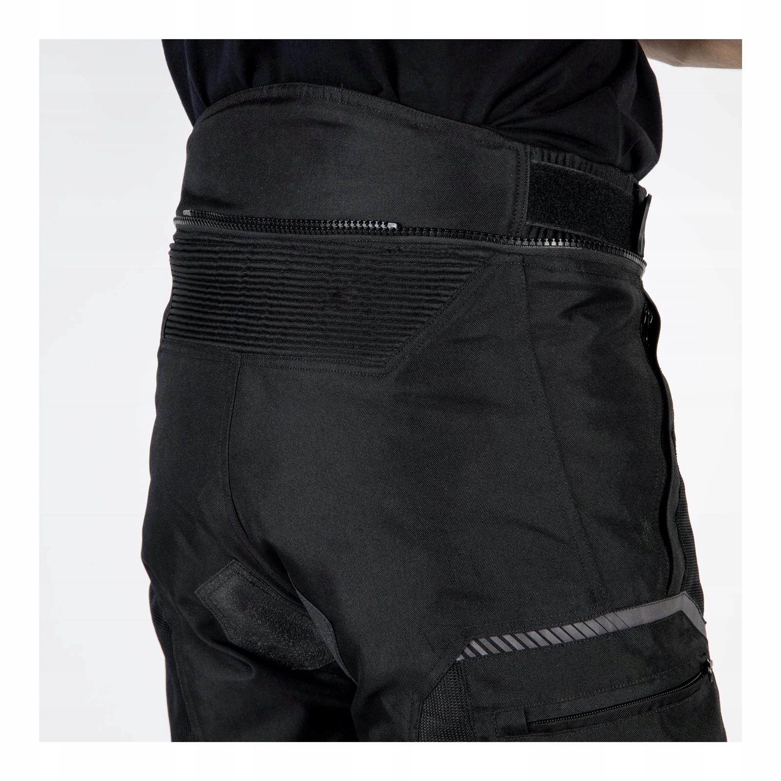 Spodnie tekstylne OZONE FLOW BLACK czarny GRATISY Model FLOW