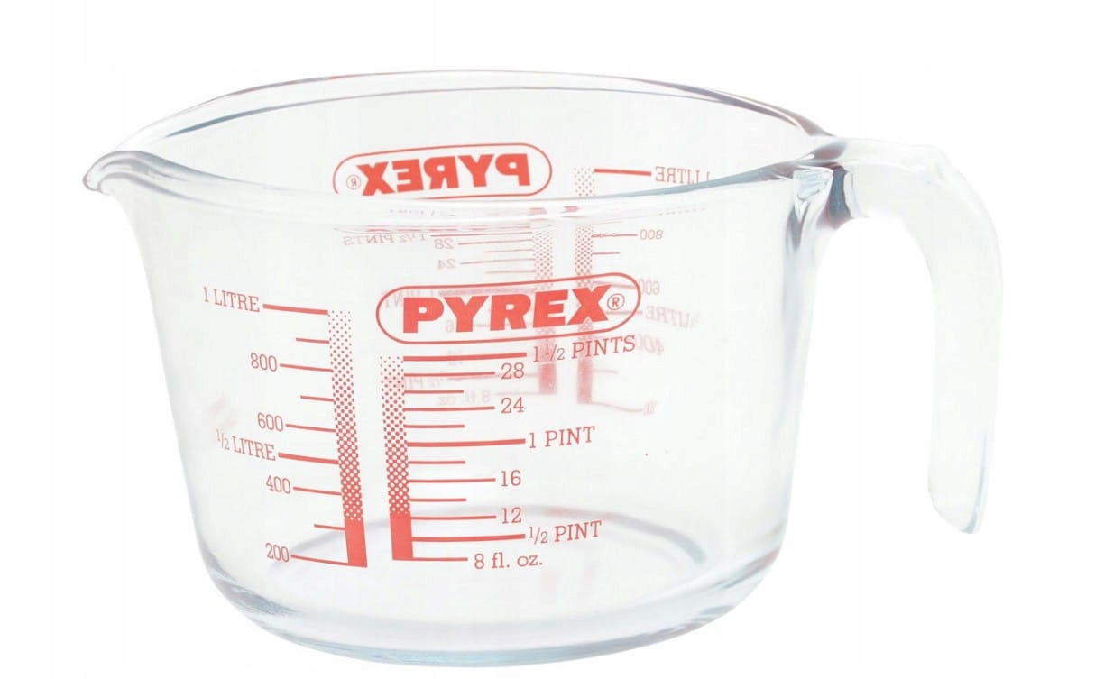 Miarka dzbanek z miarką podziałką szklany 1L Pyrex Marka Pyrex