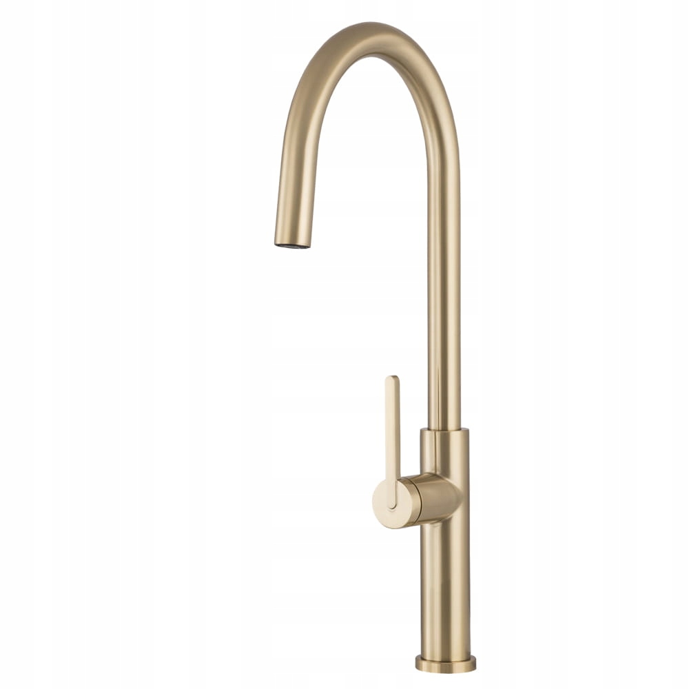 Slender brushed gold kuchynská batéria Gamma