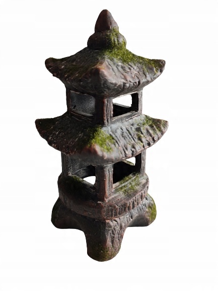 

Świecznik Ceramiczny Dakls Pagoda 20cm Brązowy