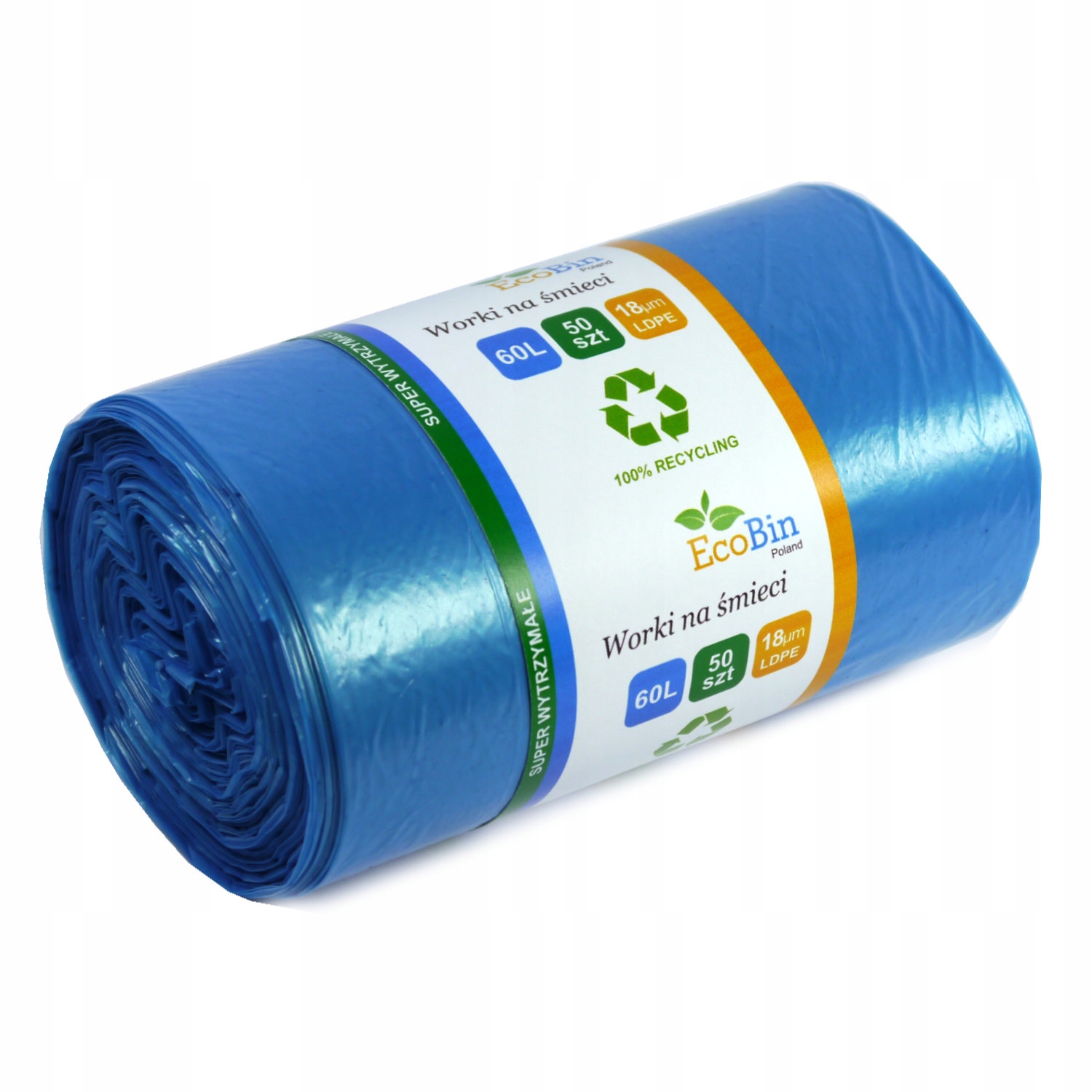 

Worki na śmieci do segregacji odpadów 60L x 50szt