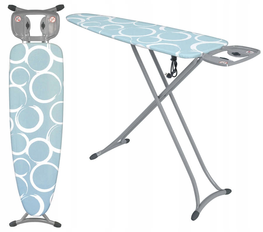 Deska do prasowania z gniazdem do żelazka duża