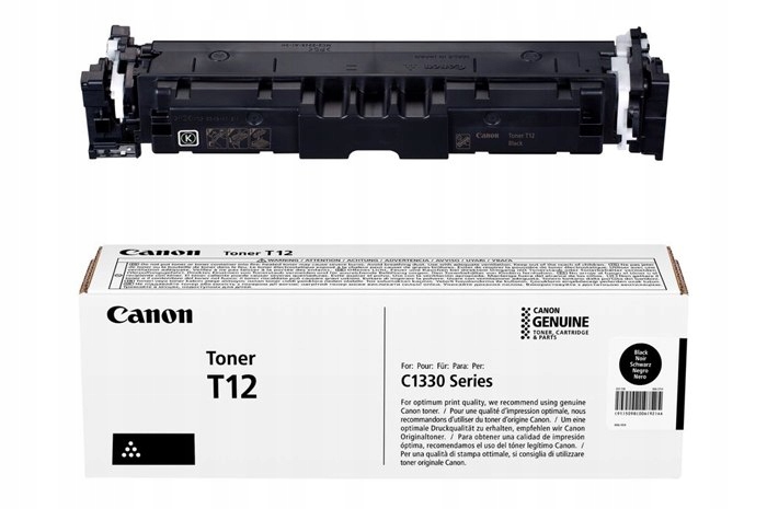 Originálny toner Black Canon C1333 (T12K, 5098C006)