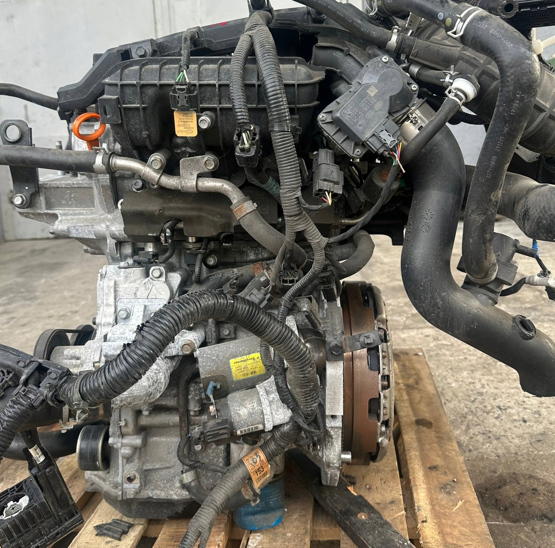 KIA STONIC LIFT engine complete G3LF 1.0 TGDI 54 thousand KM