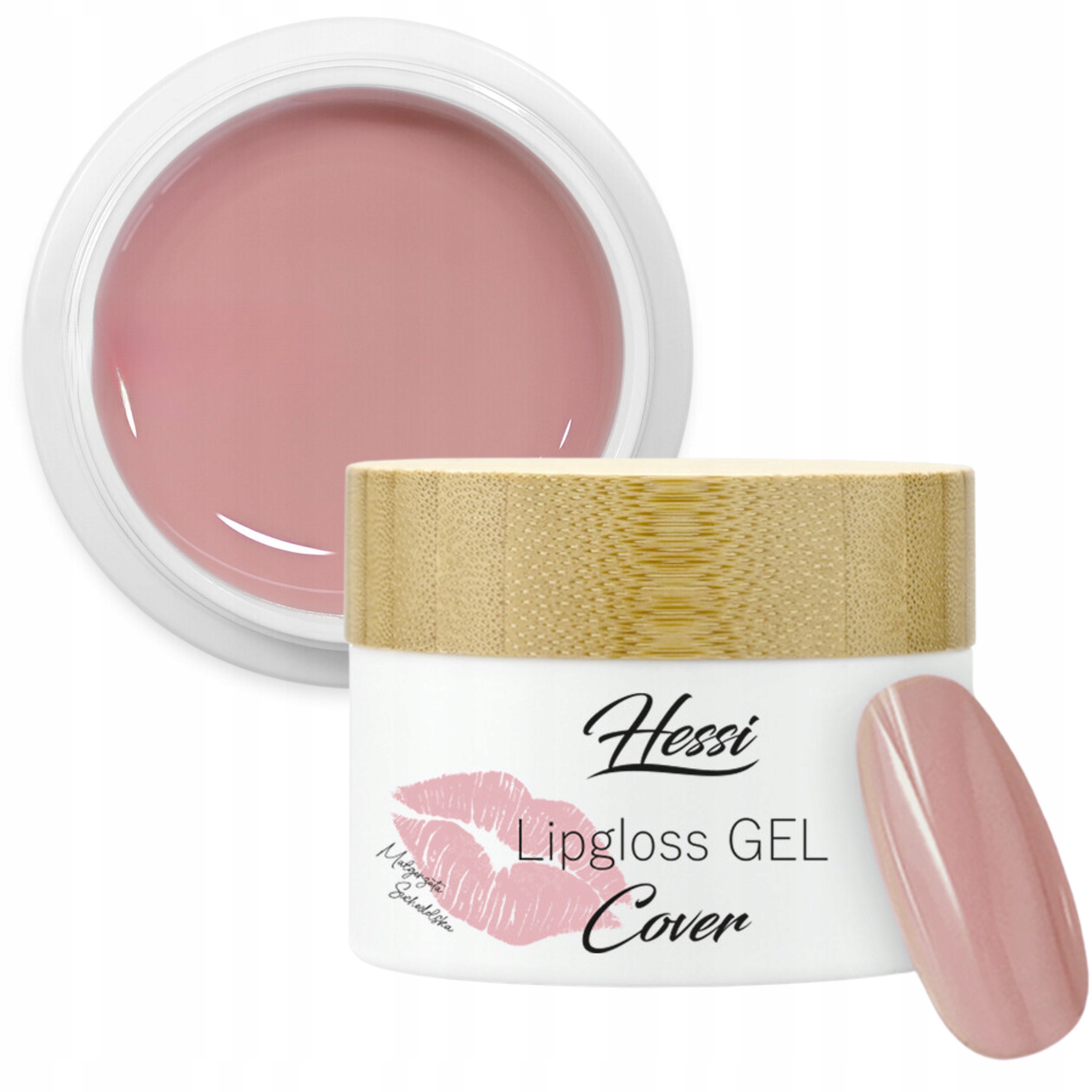 Żel Budujący Lipgloss Gel Cover Samopoziomujący