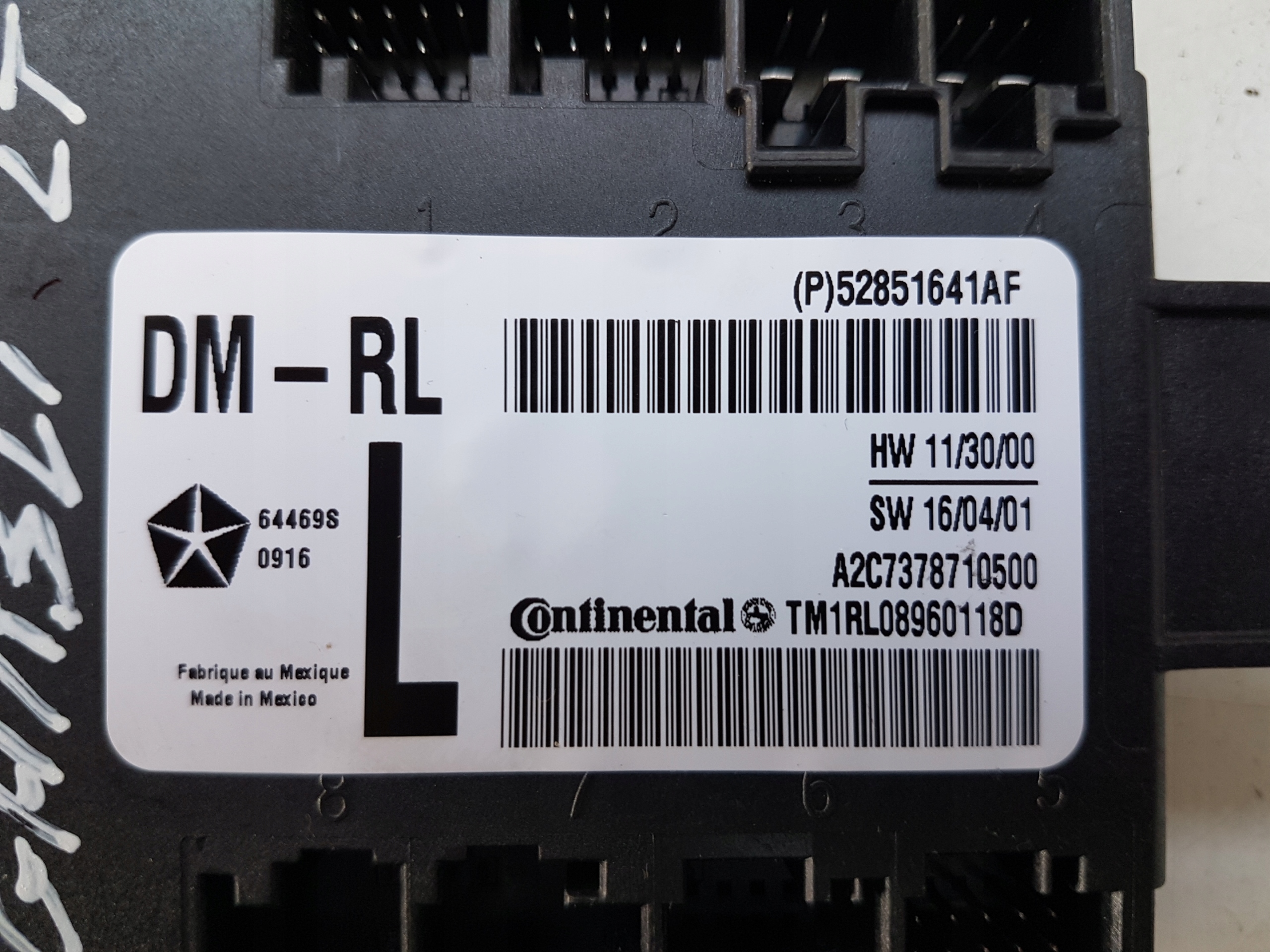 Модуль двери 52851641AF MASERATI GHIBLI M157 13-