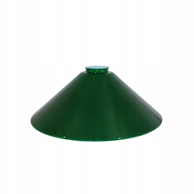 Stínidlo 5558 kužel skleněný zelený límec průměr 300/58 mm E27
