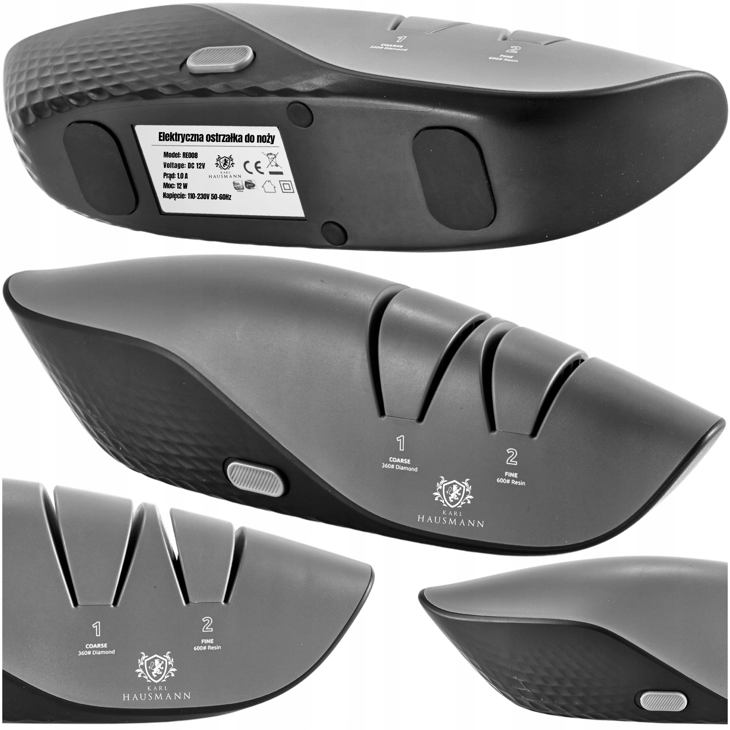 Brousek Na Kuchyňské Nože Elektrická 2-STUPŇOVÁ Diamantová Brouska 12W