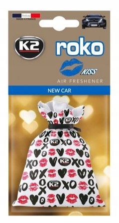 K2 ROKO KISS zapach NOWY SAMOCHÓD NEW CAR woreczek