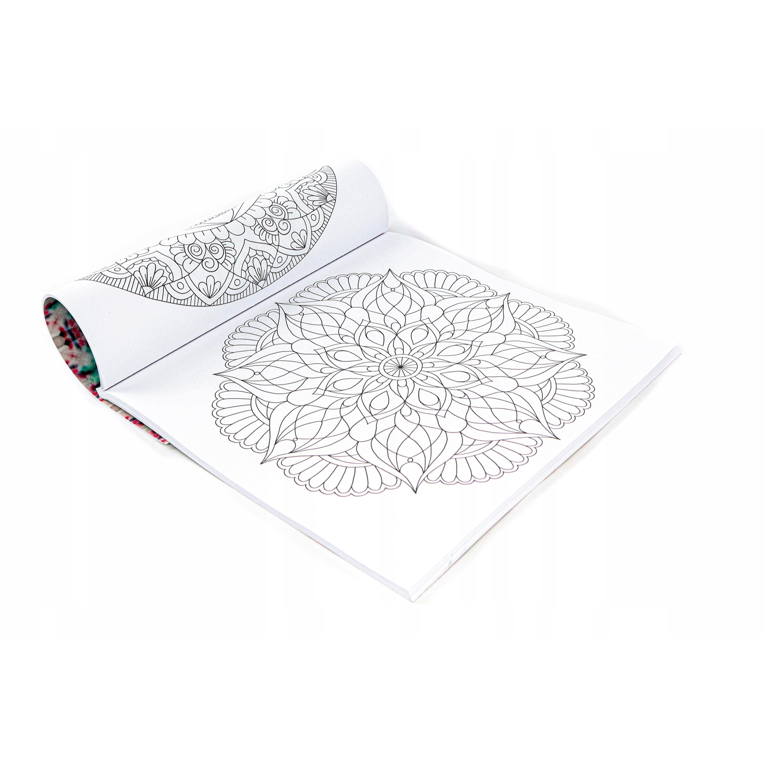 KOLOROWANKA DLA DOROSŁYCH DZIECI MANDALA ANTYSTRESOWA KOLOROWANKI 72k ISBN 4796406838090