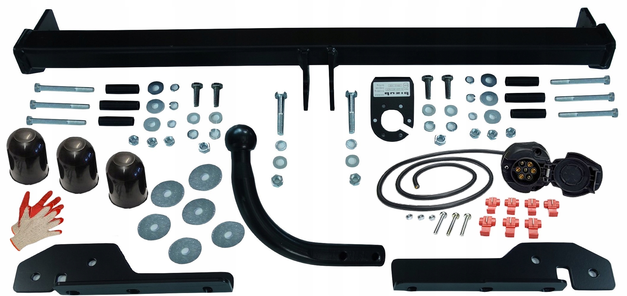 BEZ CIĘCIA ZDERZAKA HAK HOLOWNICZY+WIĄZKA OPEL ASTRA G II 1998-2009 3/4/5d Producent Bizub Hak-Pol