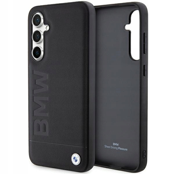 Bmw Leather pouzdro Kožené kryt obal Zadní kryt pro Galaxy S23 Fe 5G