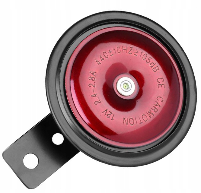 KLAKSON SAMOCHODOWY 12V 105DB ŚREDNICA 85MM