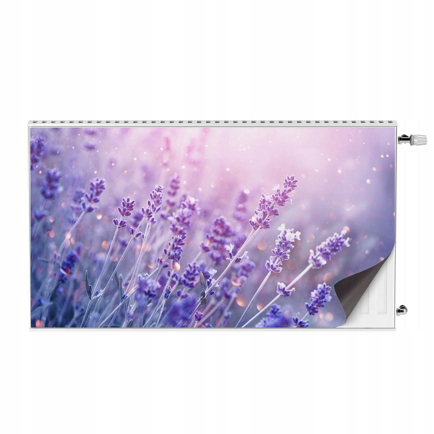 Ozdobná krytka na radiátor 110x60 Levandulová vůně