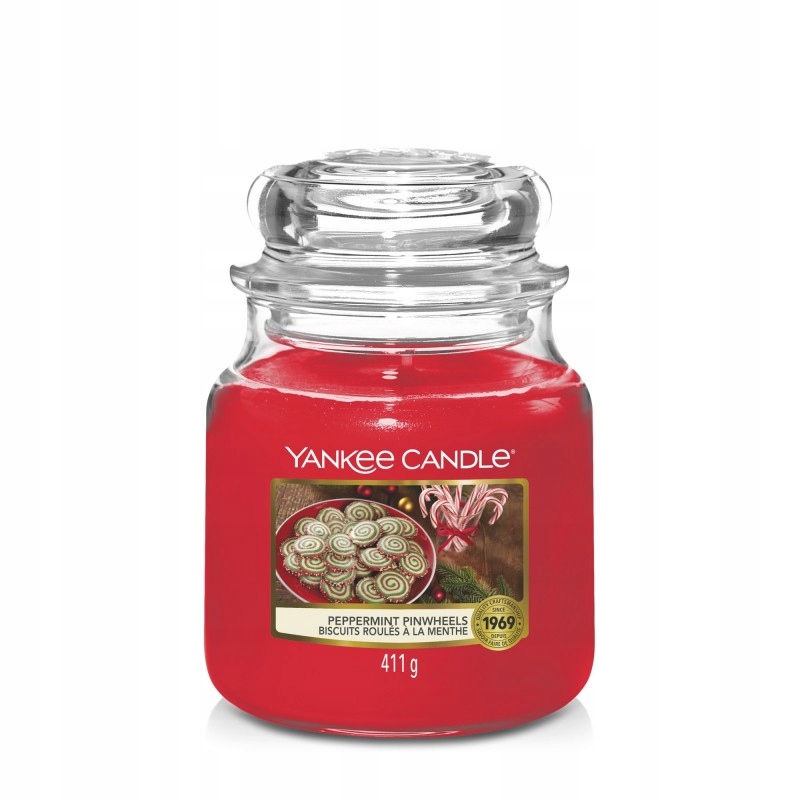 

Yankee Candle średni Peppermint Pinwheels