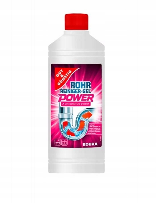 

Żel do udrażniania rur Gut & Gunstig 1l