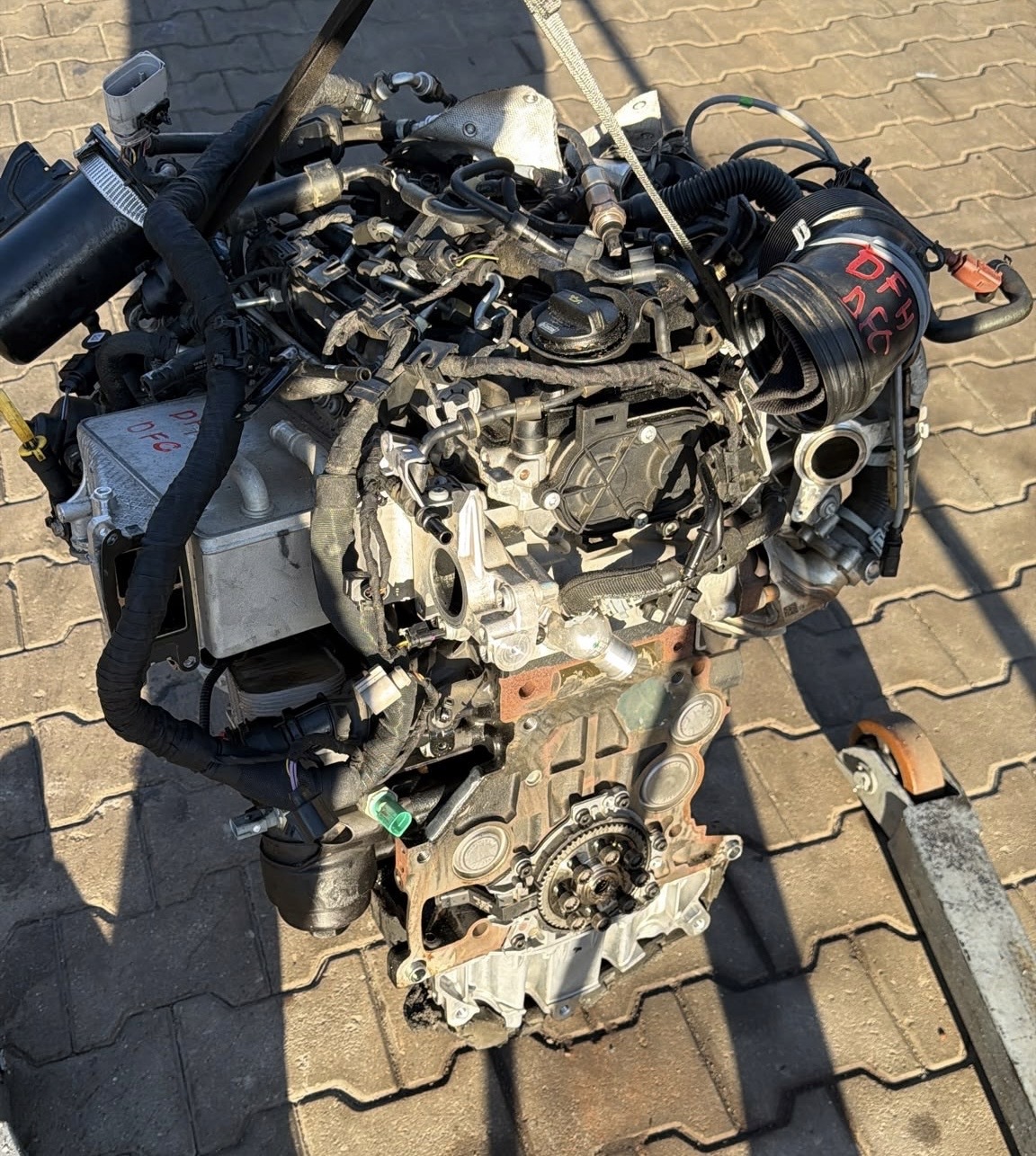 engine complete VW SKODA 2,0 TDI DFC 60TYS KM