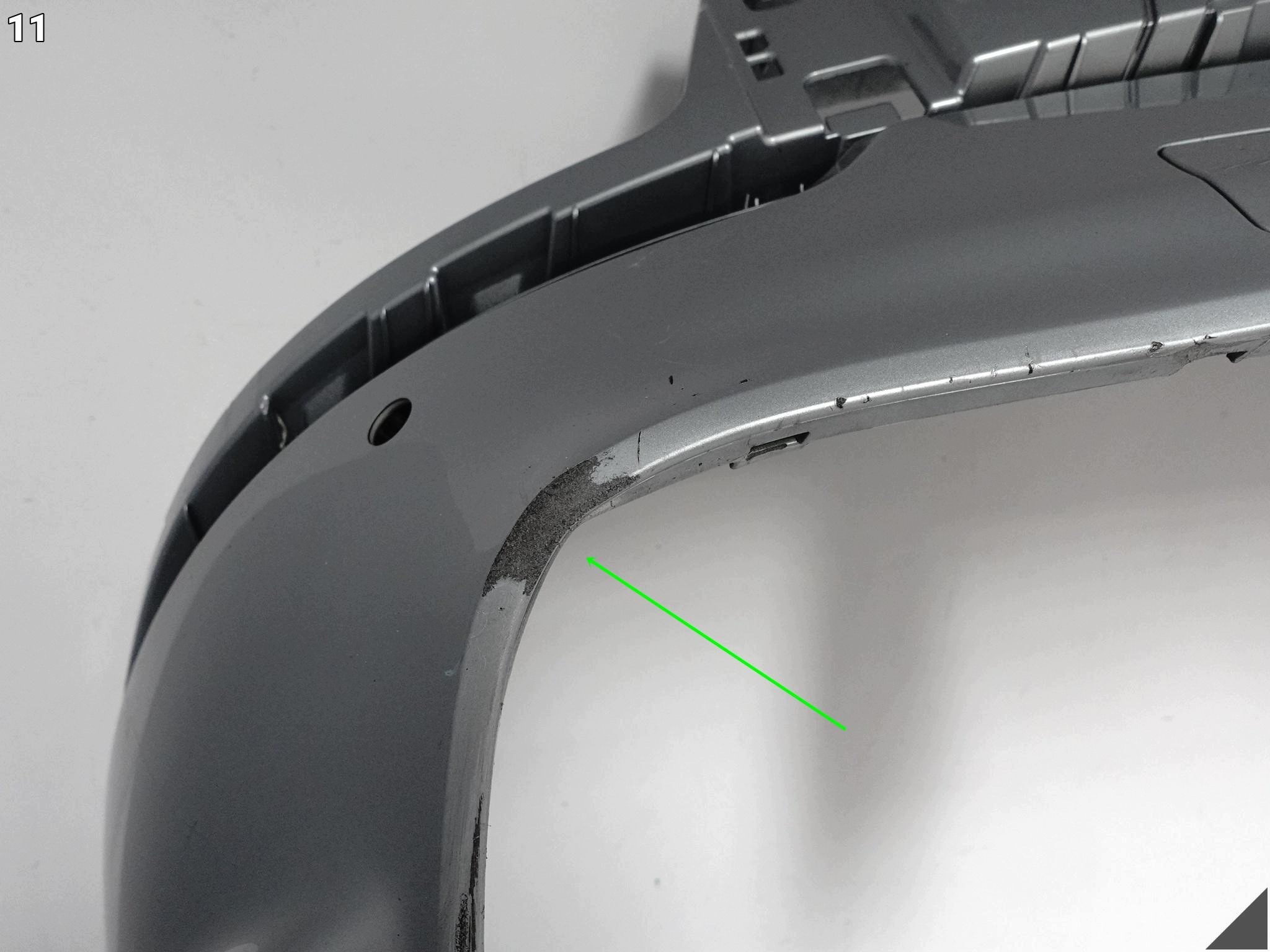 PORSCHE CAYENNE III E3 9Y3 COUPE SPORT design 18- bumper BUMPER rear part 4xPDC