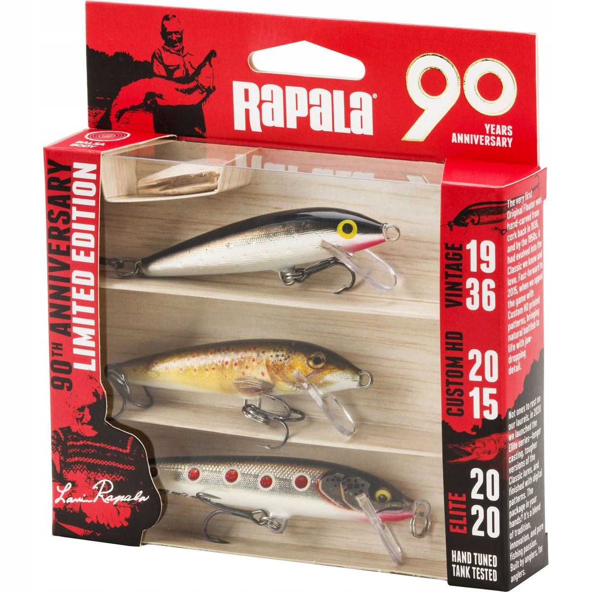 Zestaw woblerów Rapala Kit R90 Floater Small