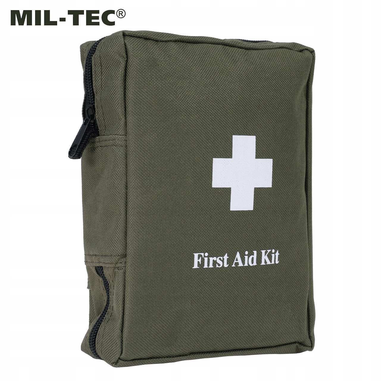 Apteczka Pierwszej Pomocy Turystyczna MIL-TEC First Aid Kit DUŻA Olive Model MIL-TEC Apteczka LG