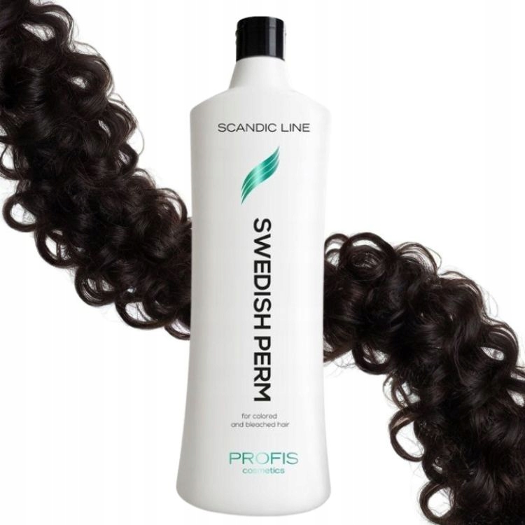 SCANDIC SWEDISH PERM PŁYN DO TRWAŁEJ ONDULACJI DO WŁOSÓW FARBOWANYCH 1000ML