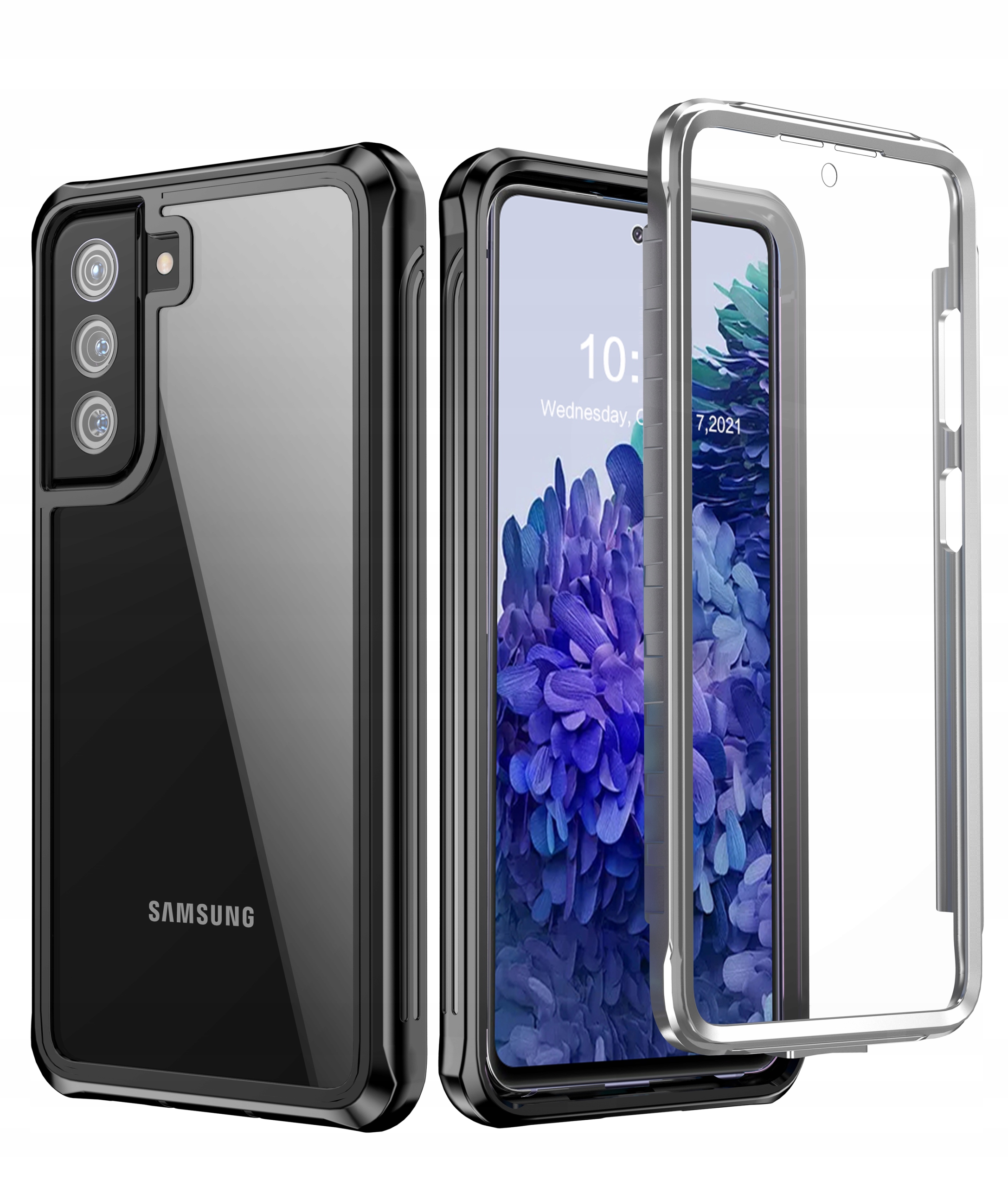 Exoguard Case Etui 360° Solidna Wytrzymała Obudowa Samsung Galaxy s21 Fe
