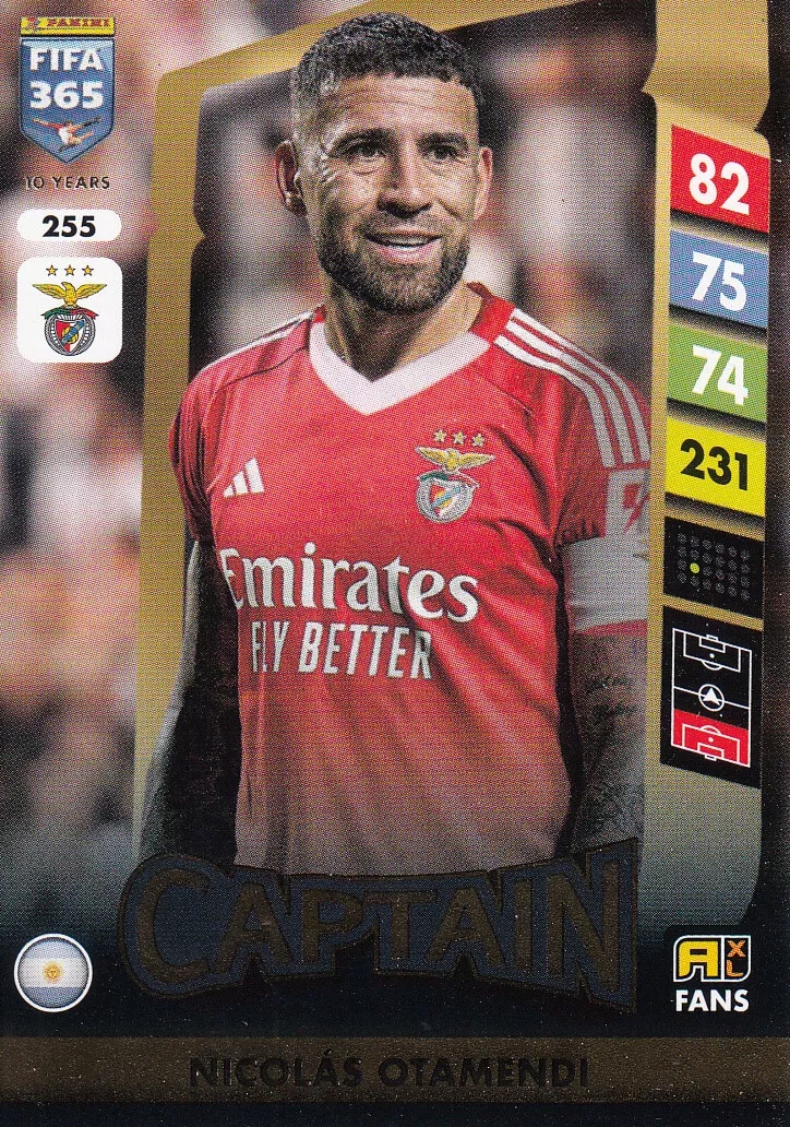 Fifa 365 2025 Captain Nicolas Otamendi 255