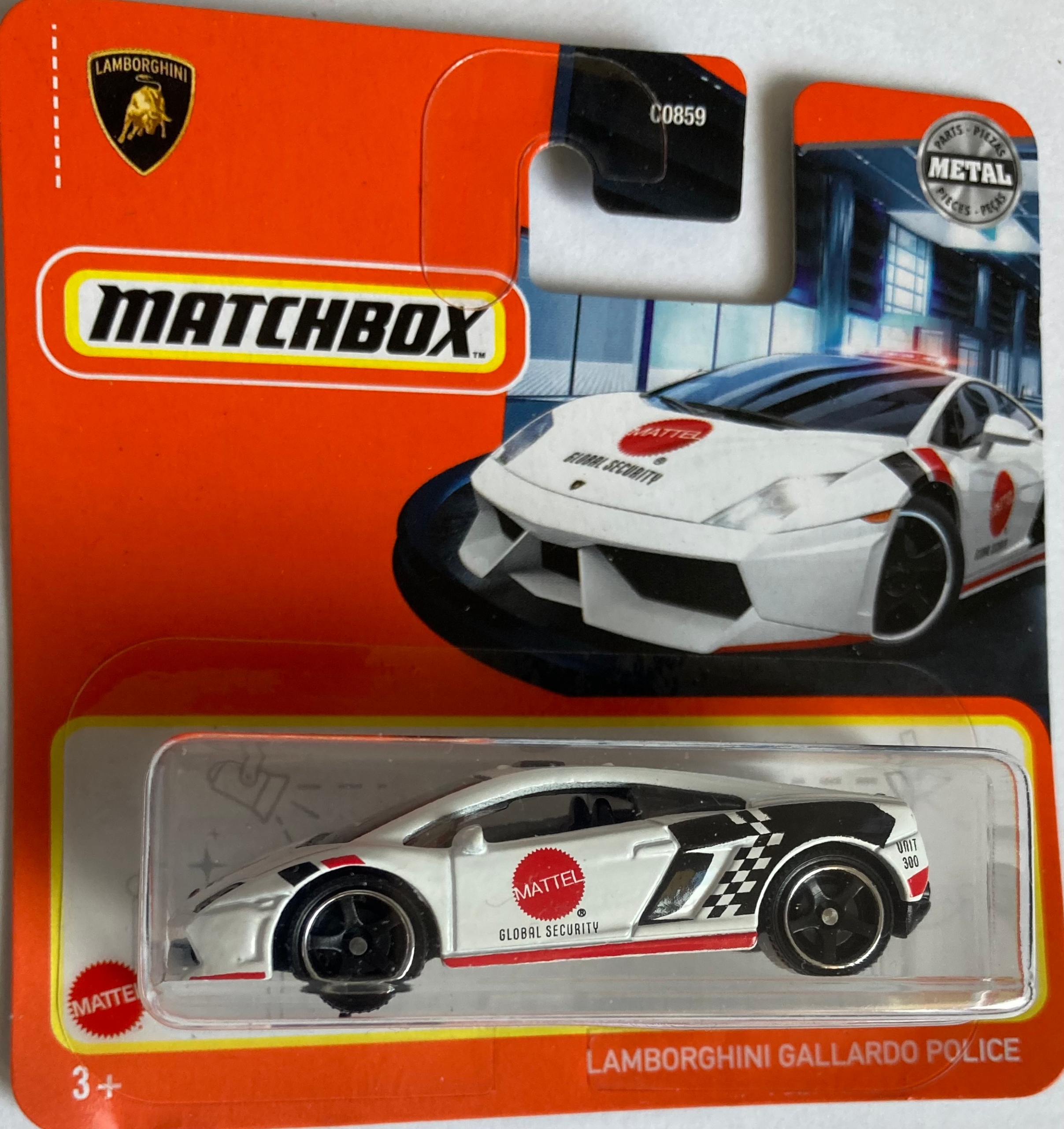 MATCHBOX LAMBORGHINI GALLARDO POLICE