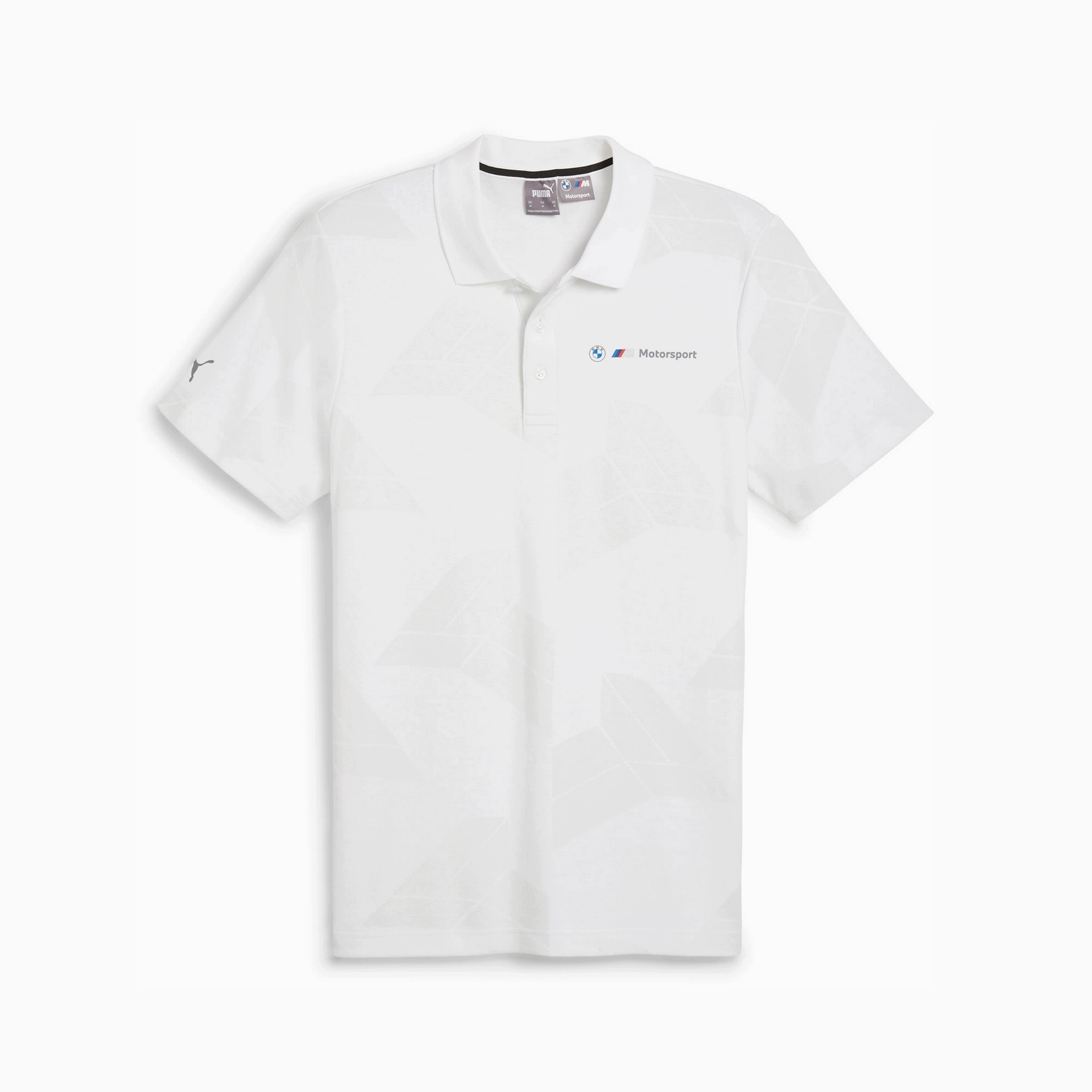 Pánská polokošile Puma Bmw Mms Jaquard bílá 62746302 r XL